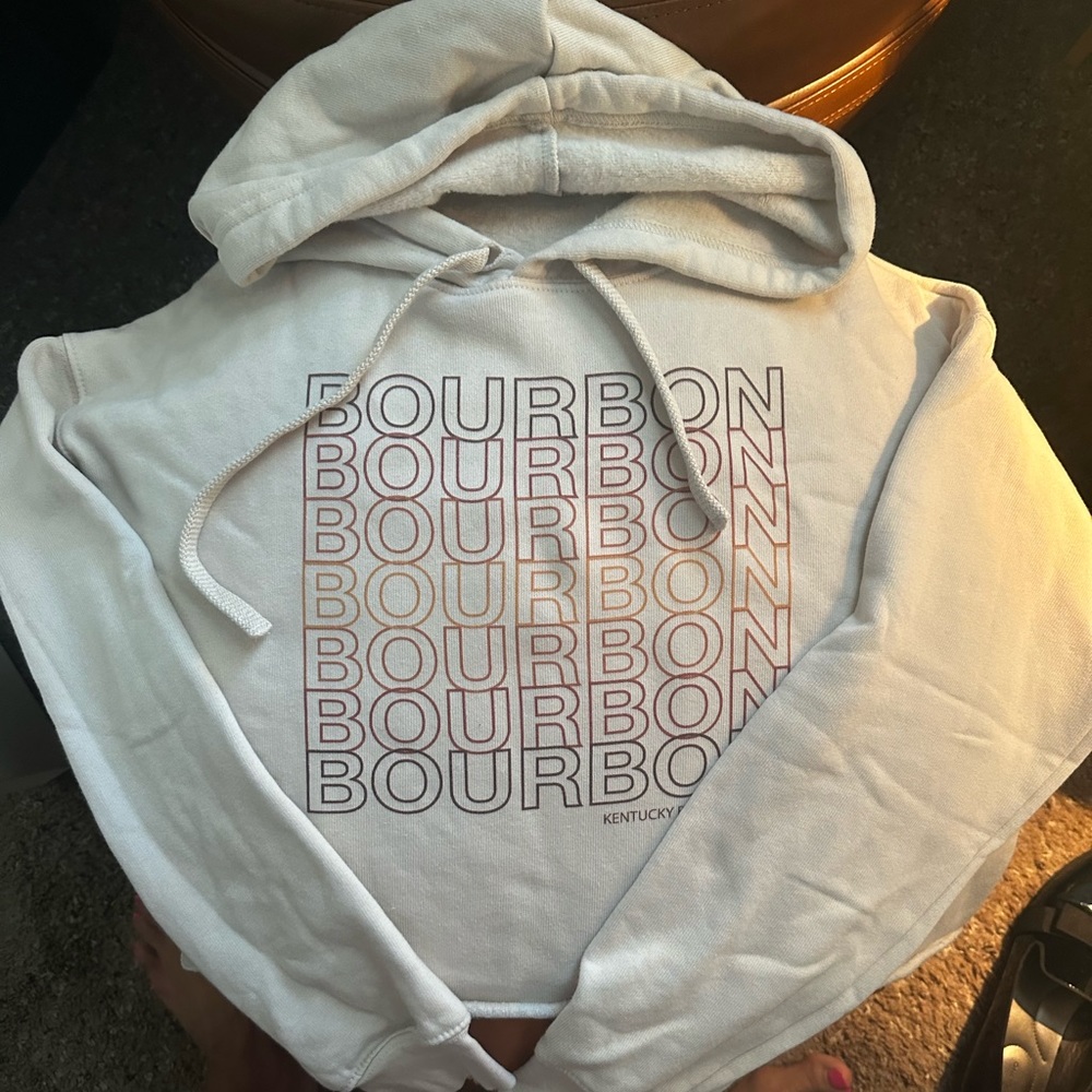 Kentucky 🥃 Trail Bourbon Women’s cropped sweatshirt - medium